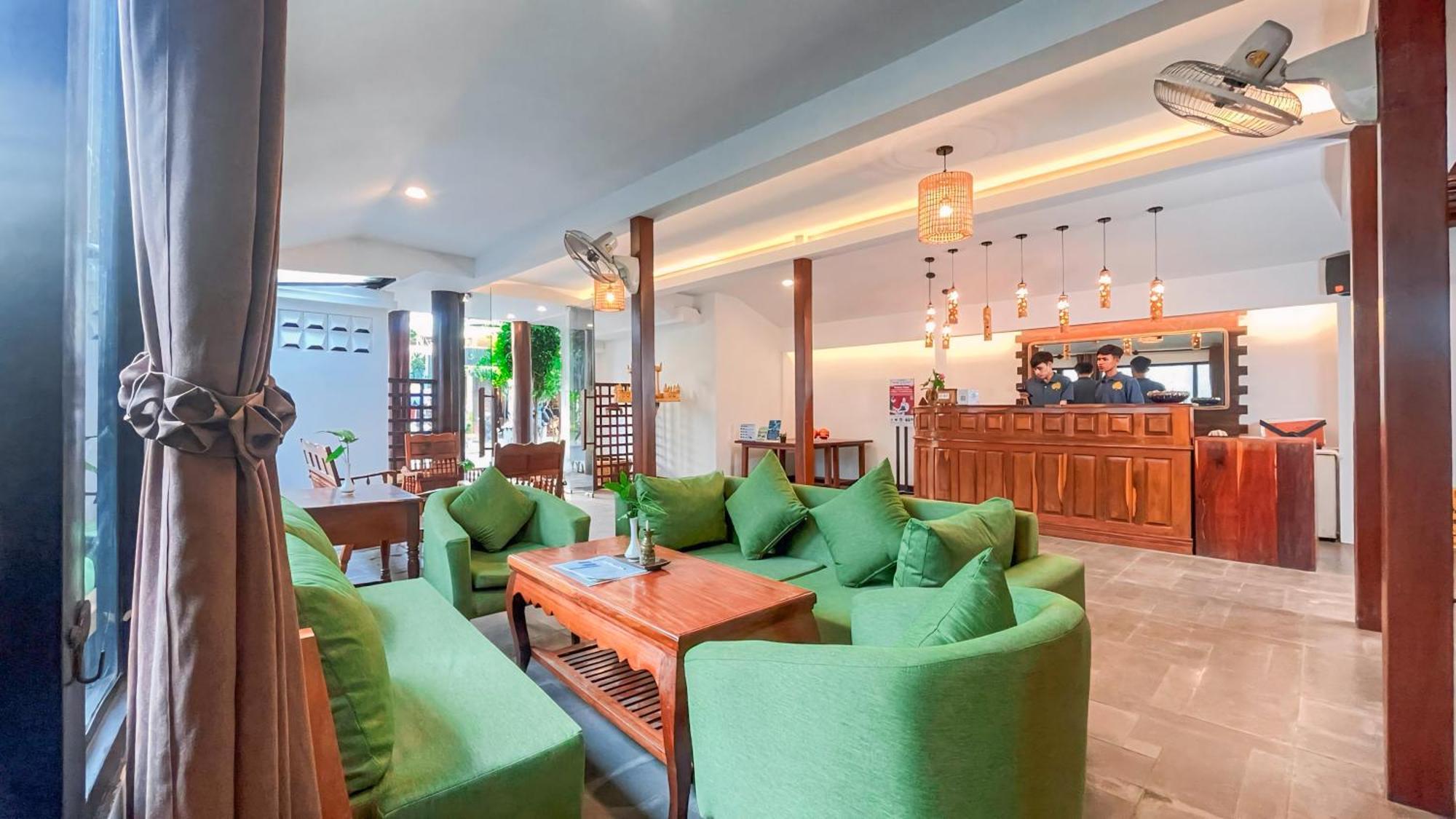 Siem Reap Center Hotel Exteriör bild