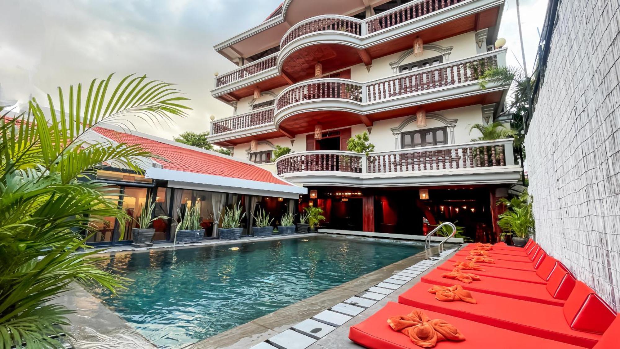 Siem Reap Center Hotel Exteriör bild