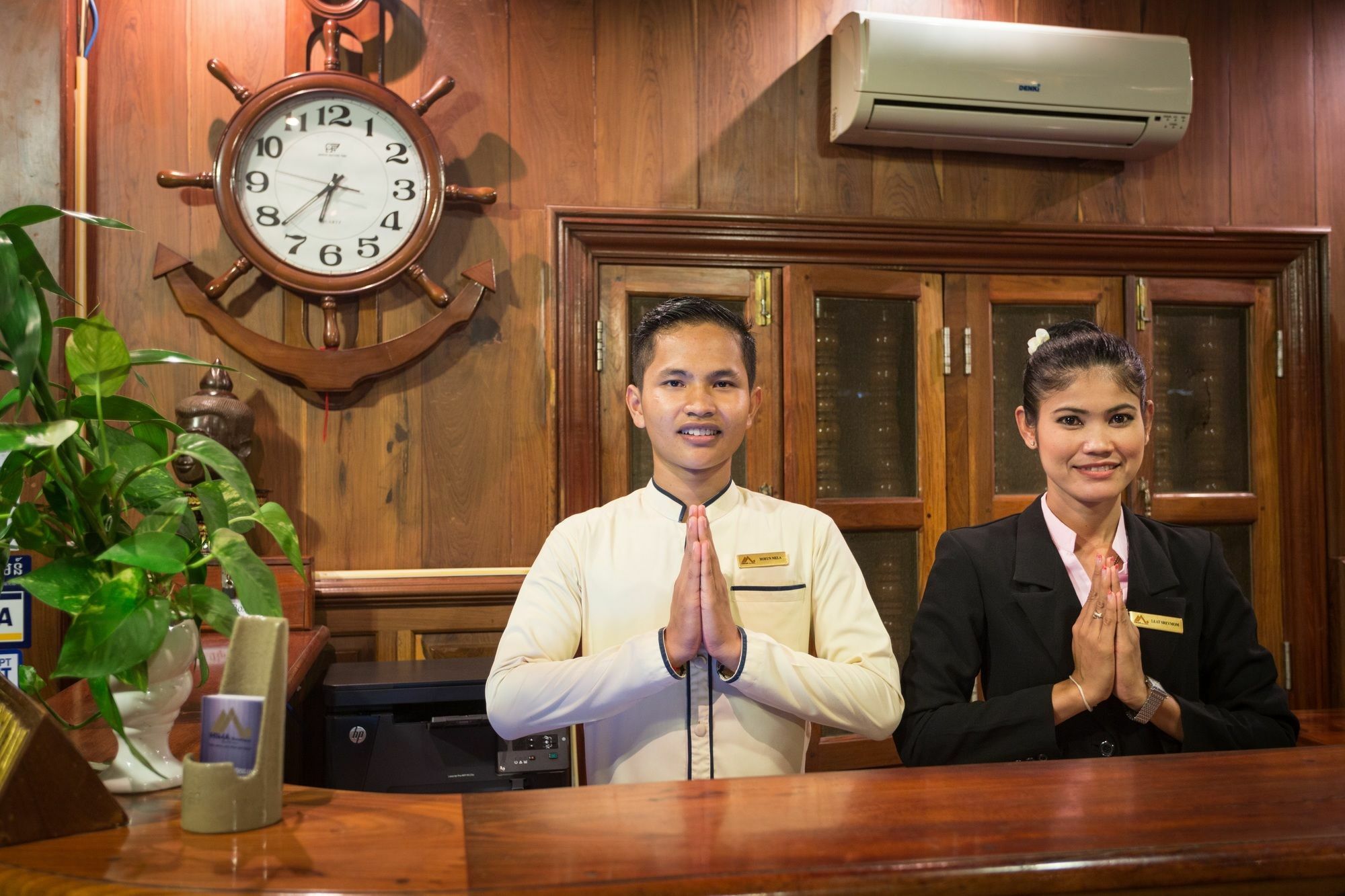 Siem Reap Center Hotel Exteriör bild